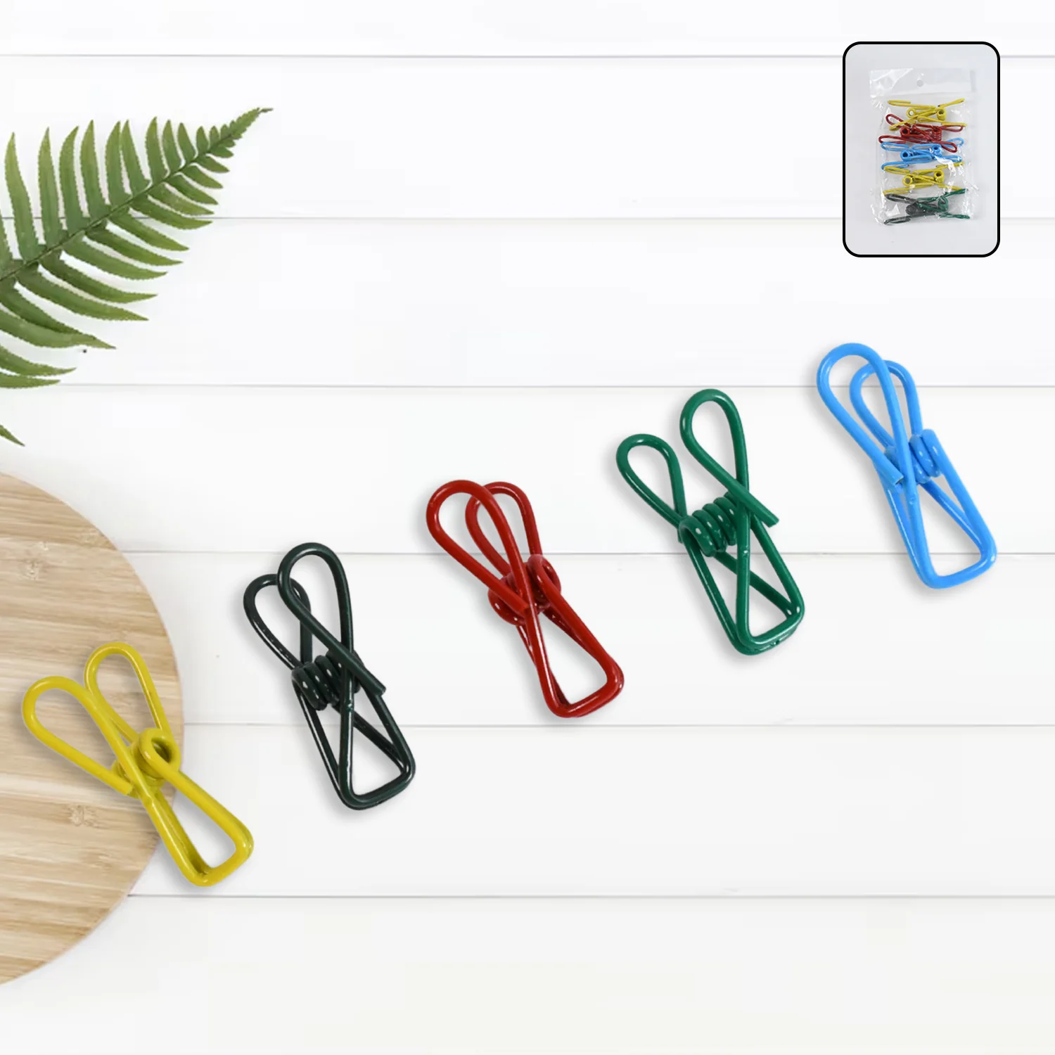 Metal Clothes pins Clips (5 Pcs Set) - Image 3