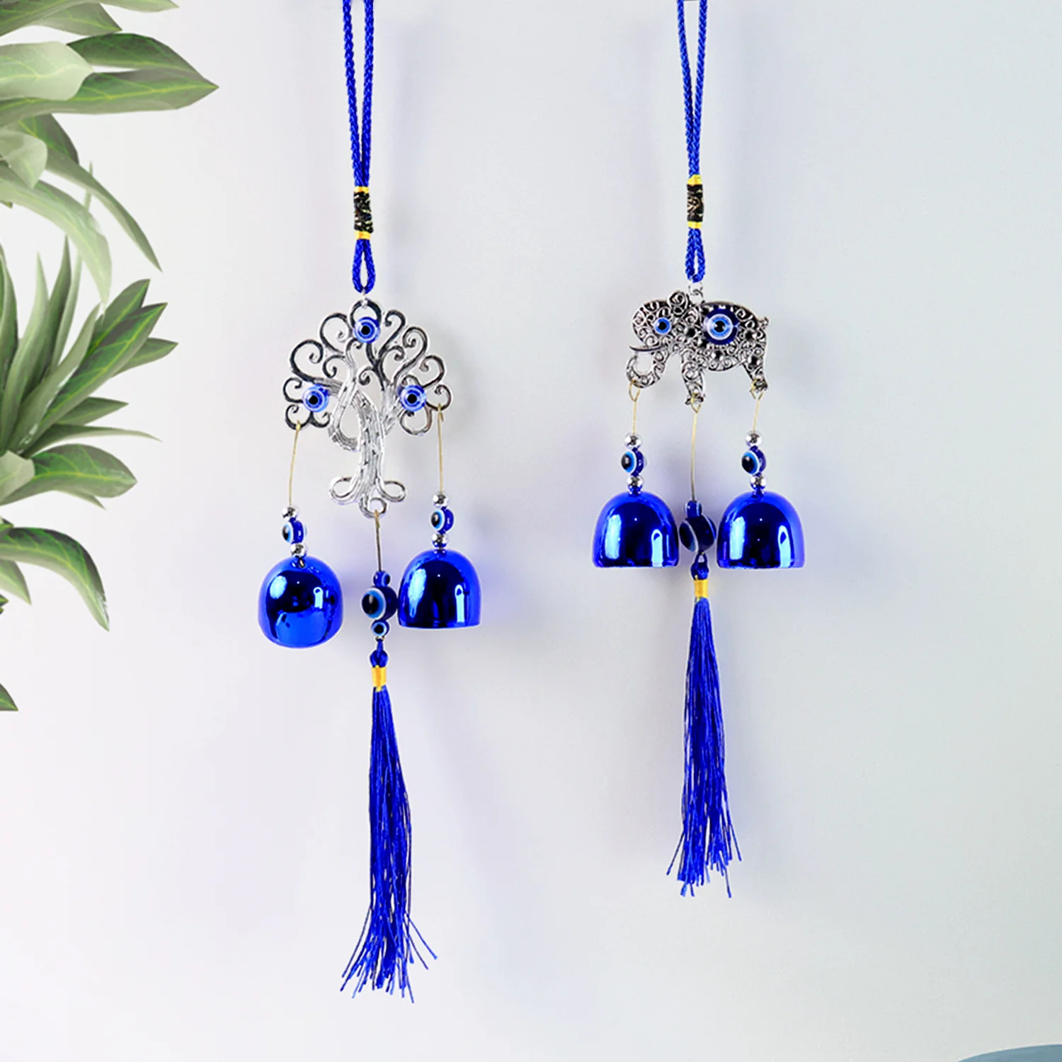 Metal Evil Eye Wind Chime Bells (Mix Design / 1 Pc) - Image 4