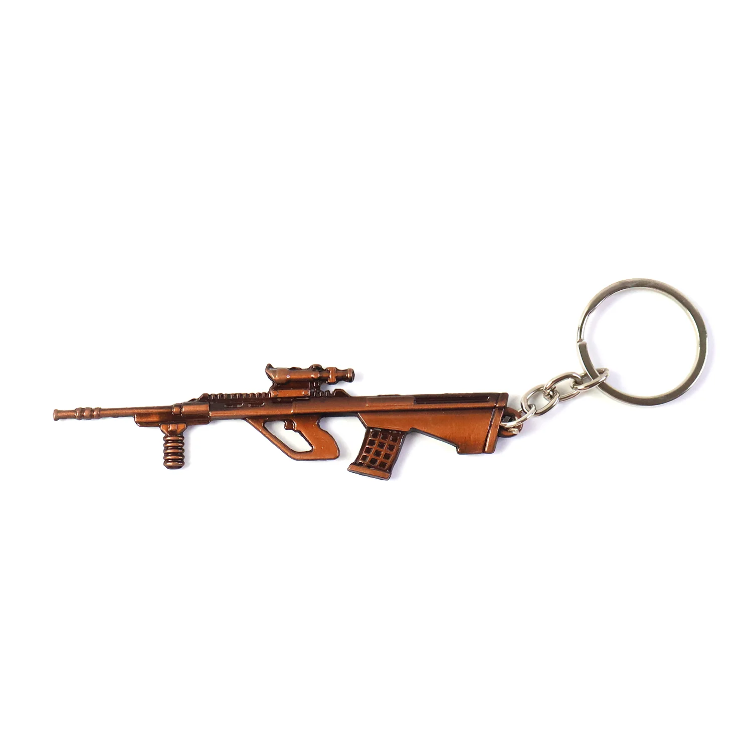 Metal Gun Shape Keychain (1 Pc) - Image 5