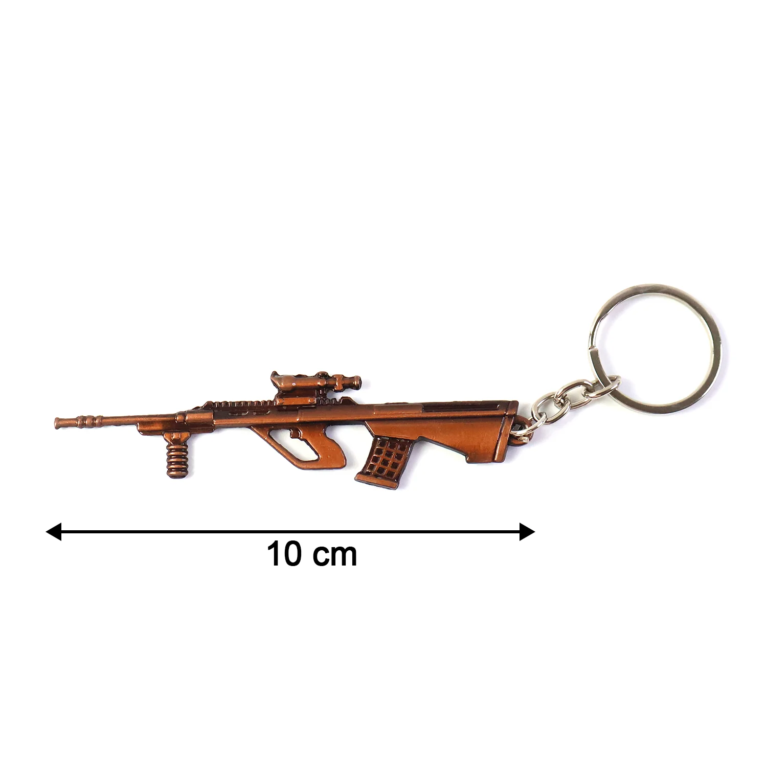 Metal Gun Shape Keychain (1 Pc) - Image 6