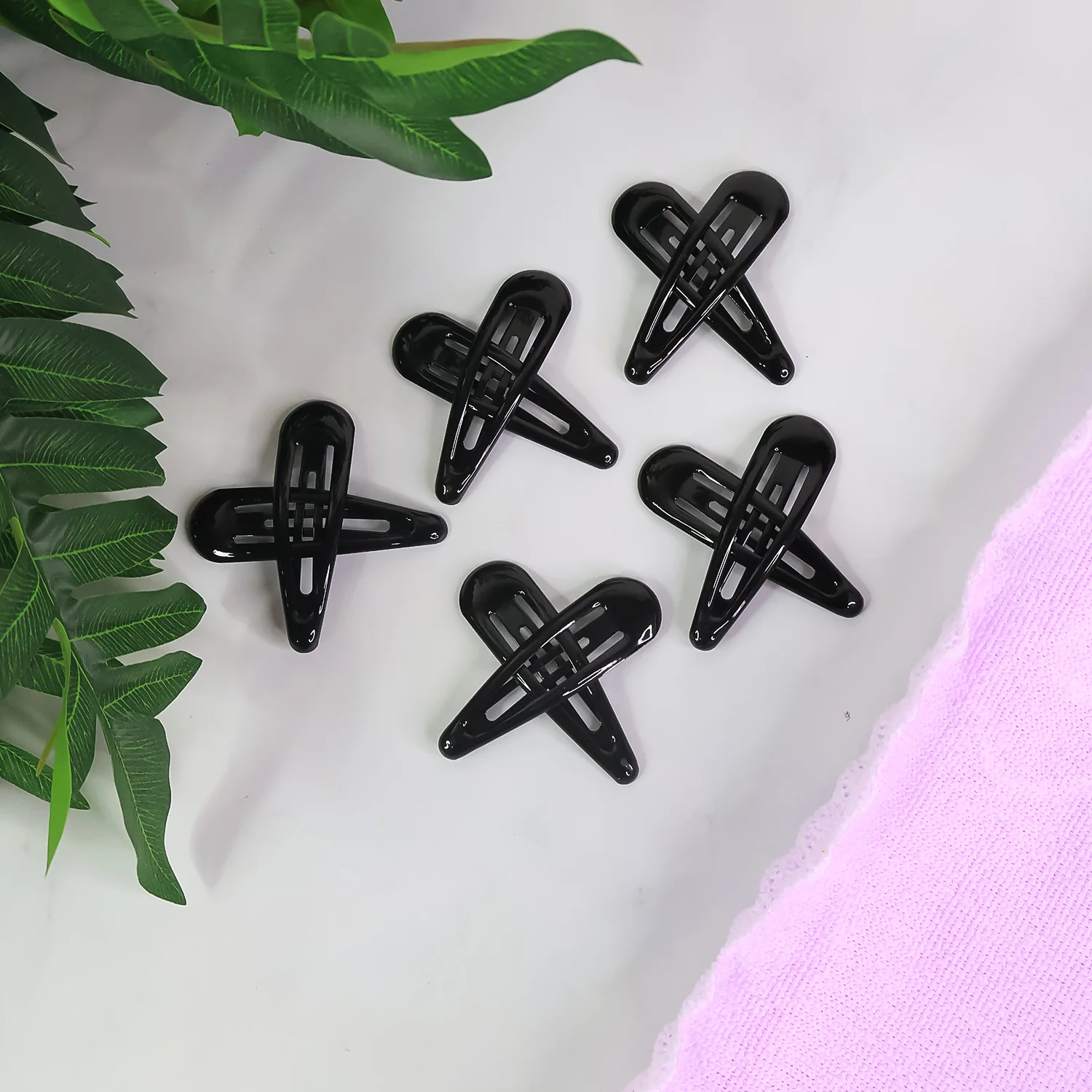 Metal Hair Clips Set (10 Pcs Set), Hair accessories - Image 4