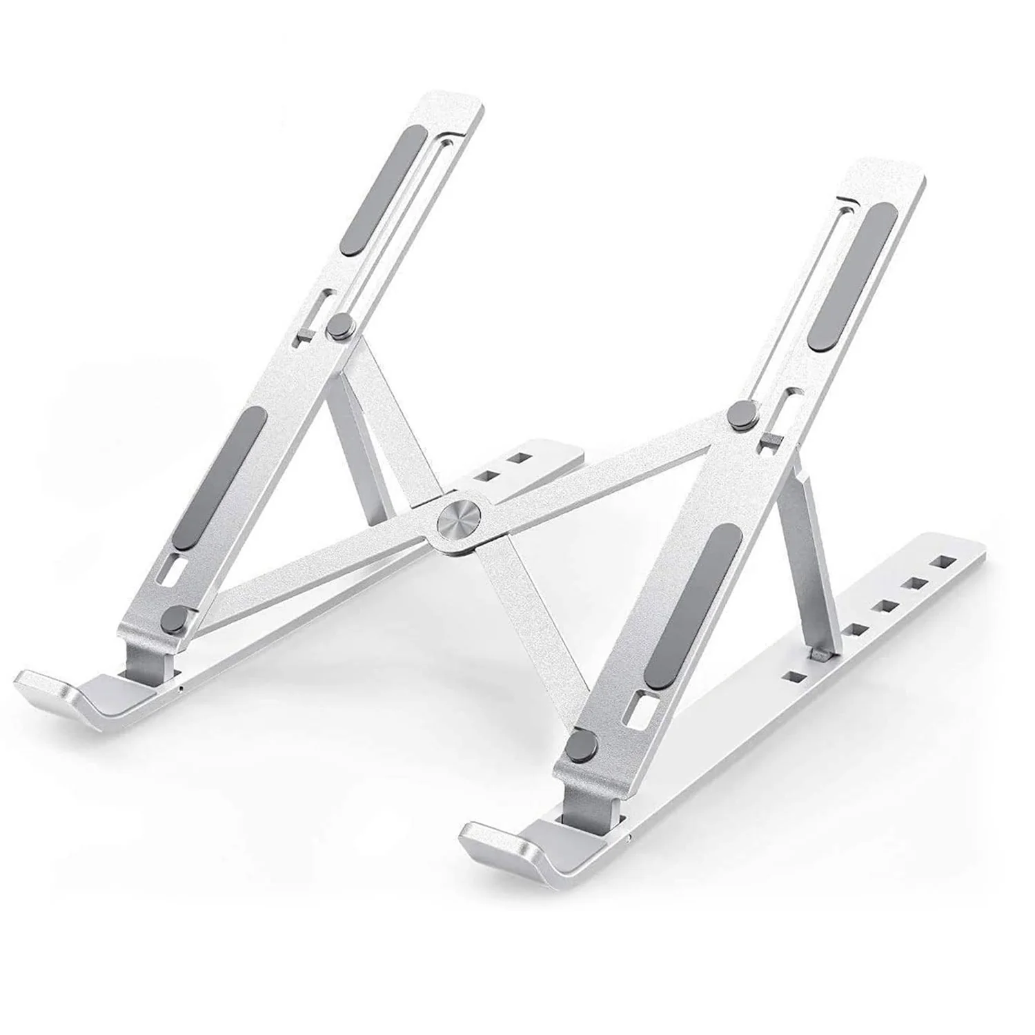 Metal Portable Laptop Stand – 6-Angle Adjustable Riser for Laptops, Phones & Tablets - Image 6