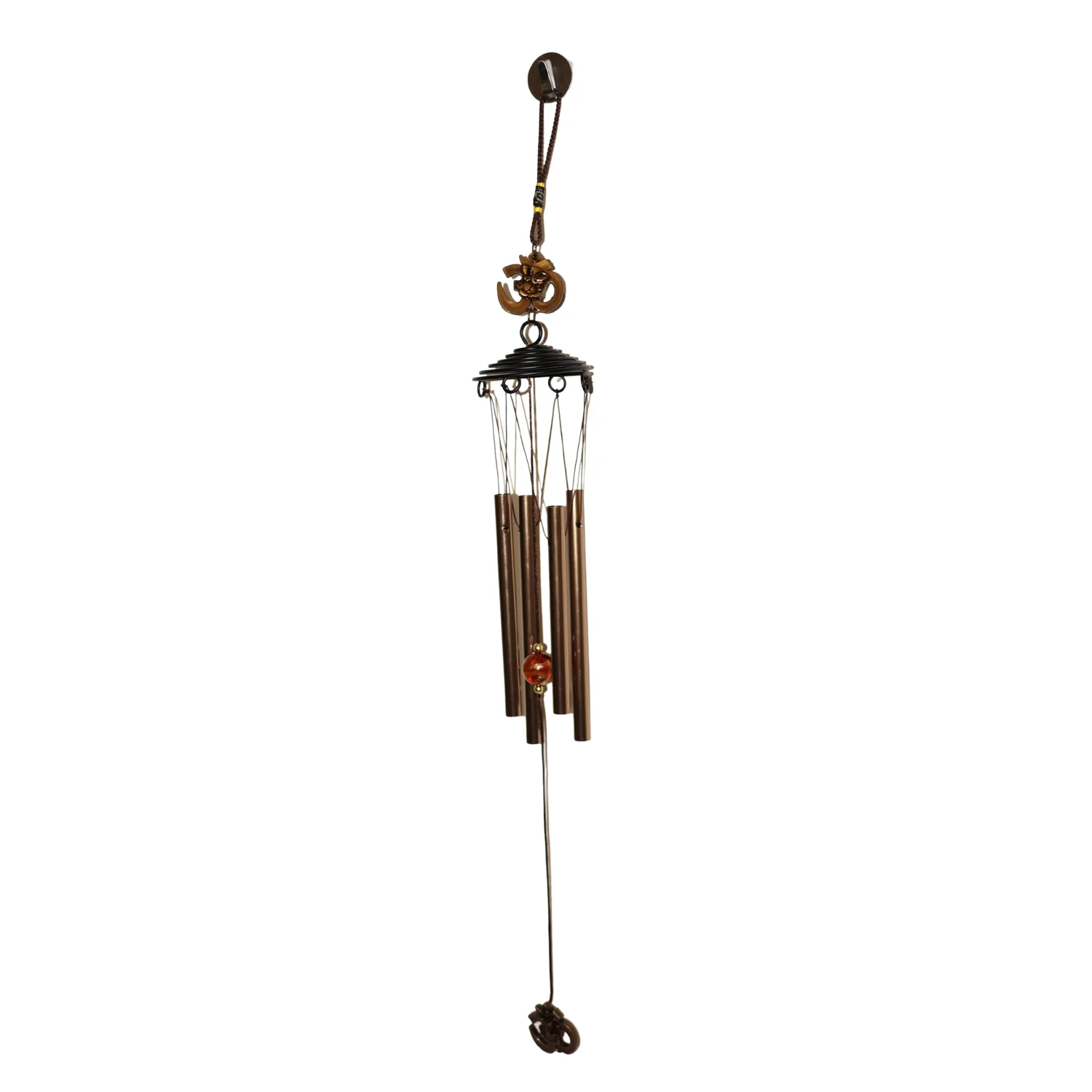 Metal Wind Chime with Om Symbol (1 Pc) - Image 5