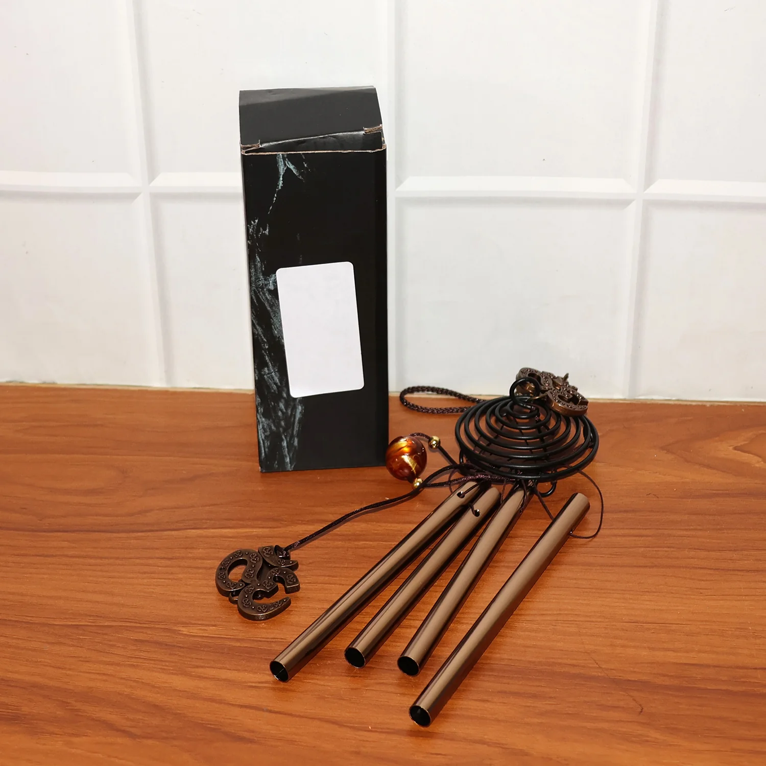 Metal Wind Chime with Om Symbol (1 Pc) - Image 7