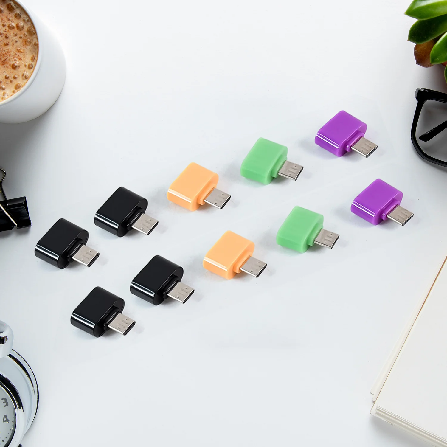 Micro USB OTG Adapter Converter (10 Pcs Set) - Image 3
