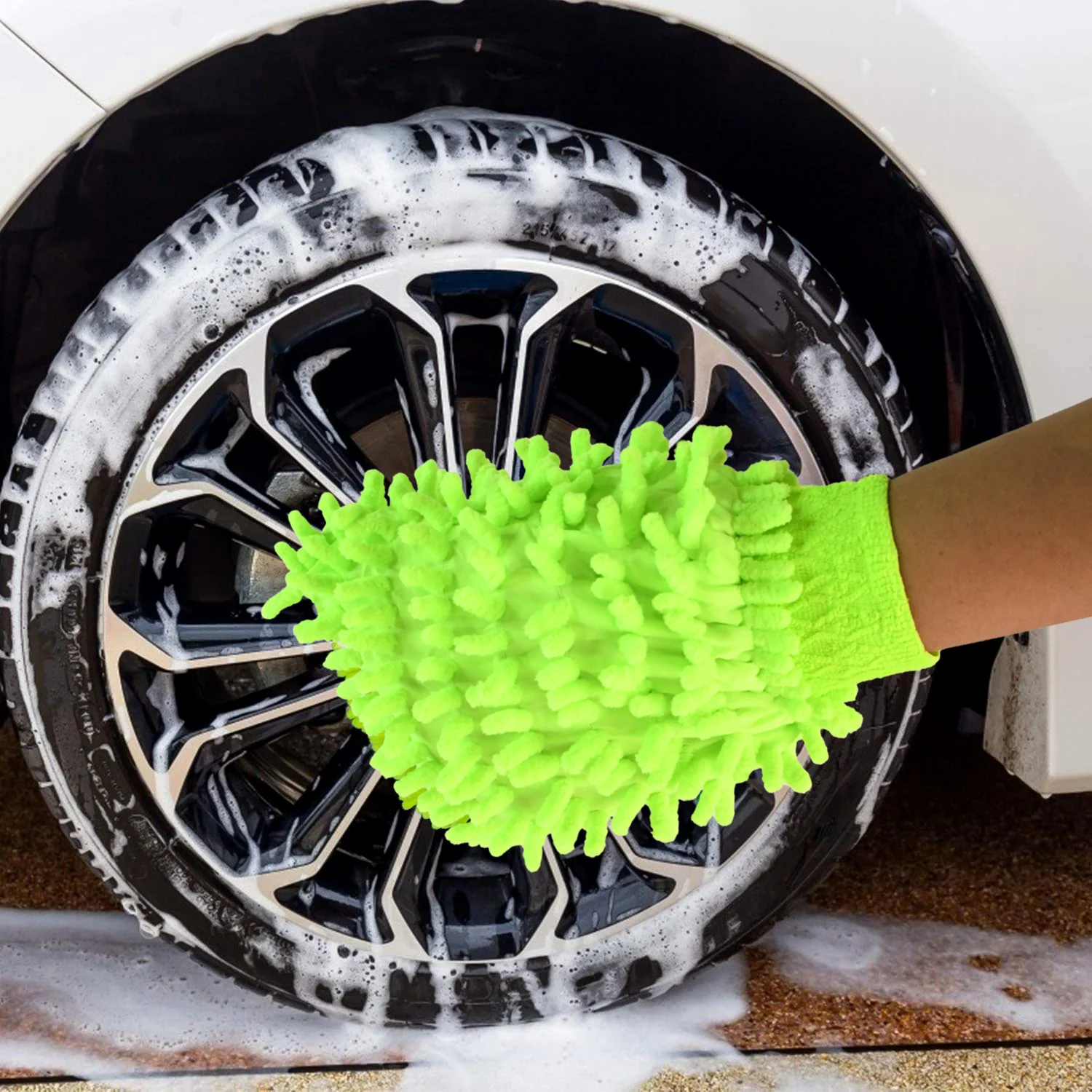 Microfiber Car Wash Glove Mitt For Car,Bike,Home & Surface - Image 6