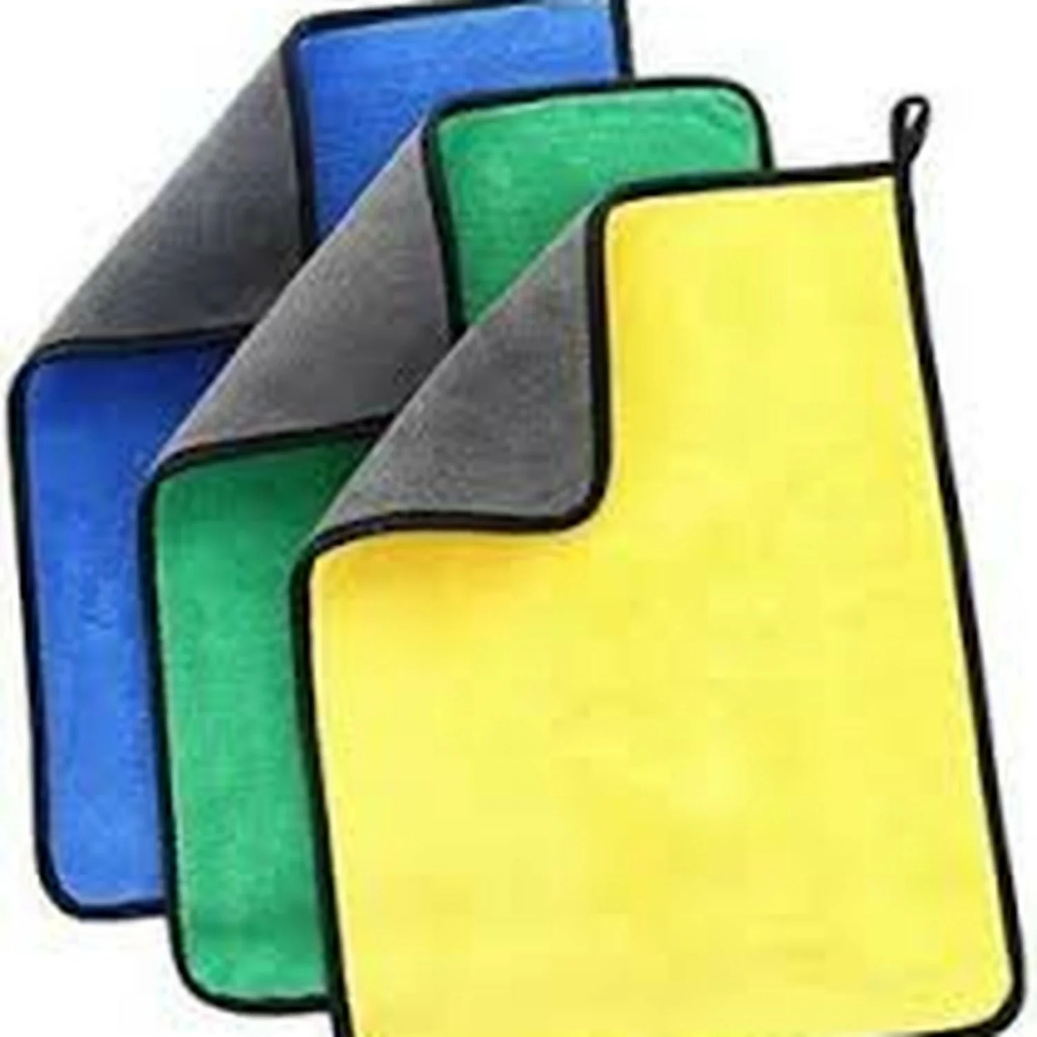 Microfiber Cleaning Cloth Pack Of 3 for Car Care Home Cleaning and Detailing Use - Image 2