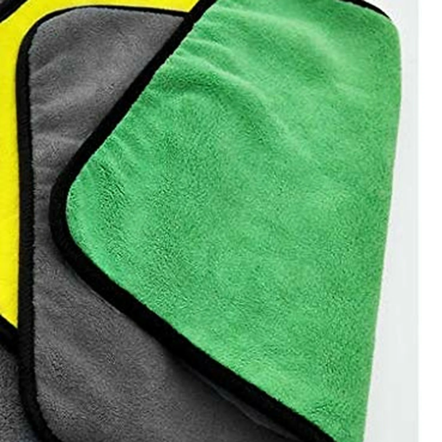 Microfiber Cleaning Cloth Pack Of 3 for Car Care Home Cleaning and Detailing Use - Image 4