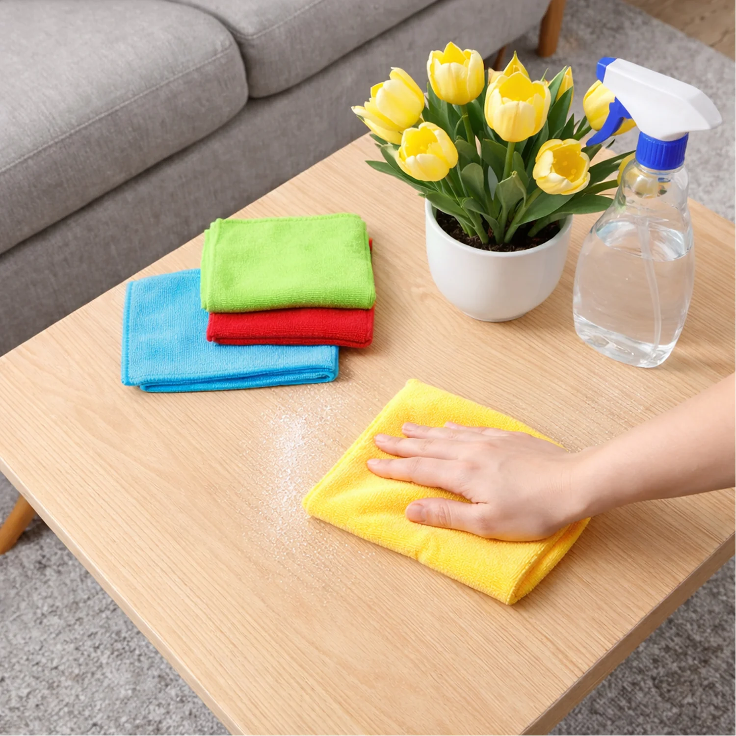 Microfiber Cleaning Cloth Set (4 Pc Set) - Image 5