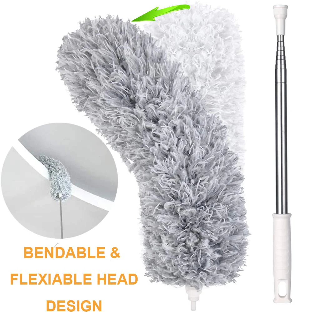 Microfiber Dusters for Cleaning 100 inches Extendable Handle Pole - Image 11