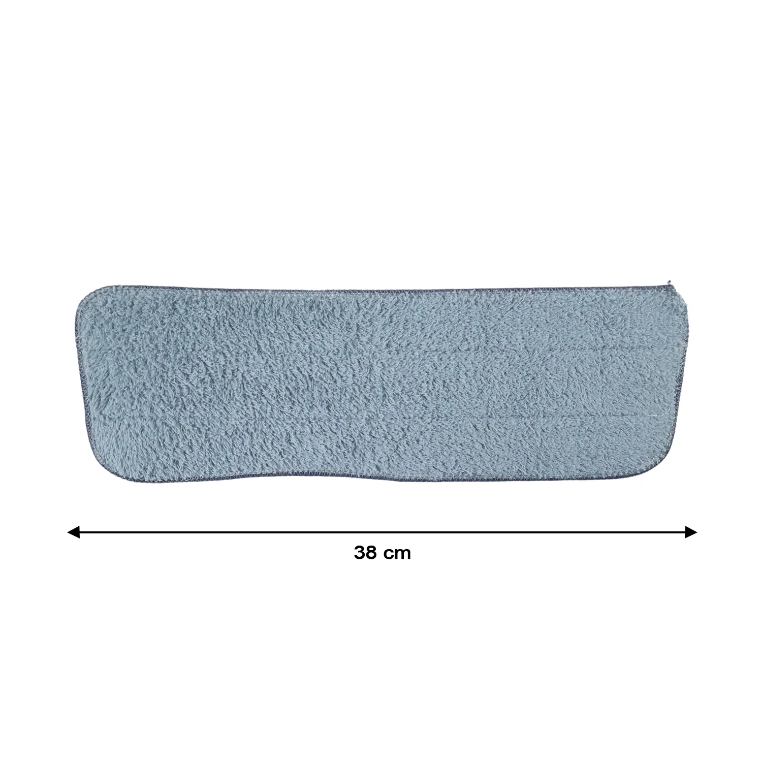 Microfiber Flat Mop Replacement Pad for Floor Cleaning (1 Pc, 38x12Cm) - Image 6