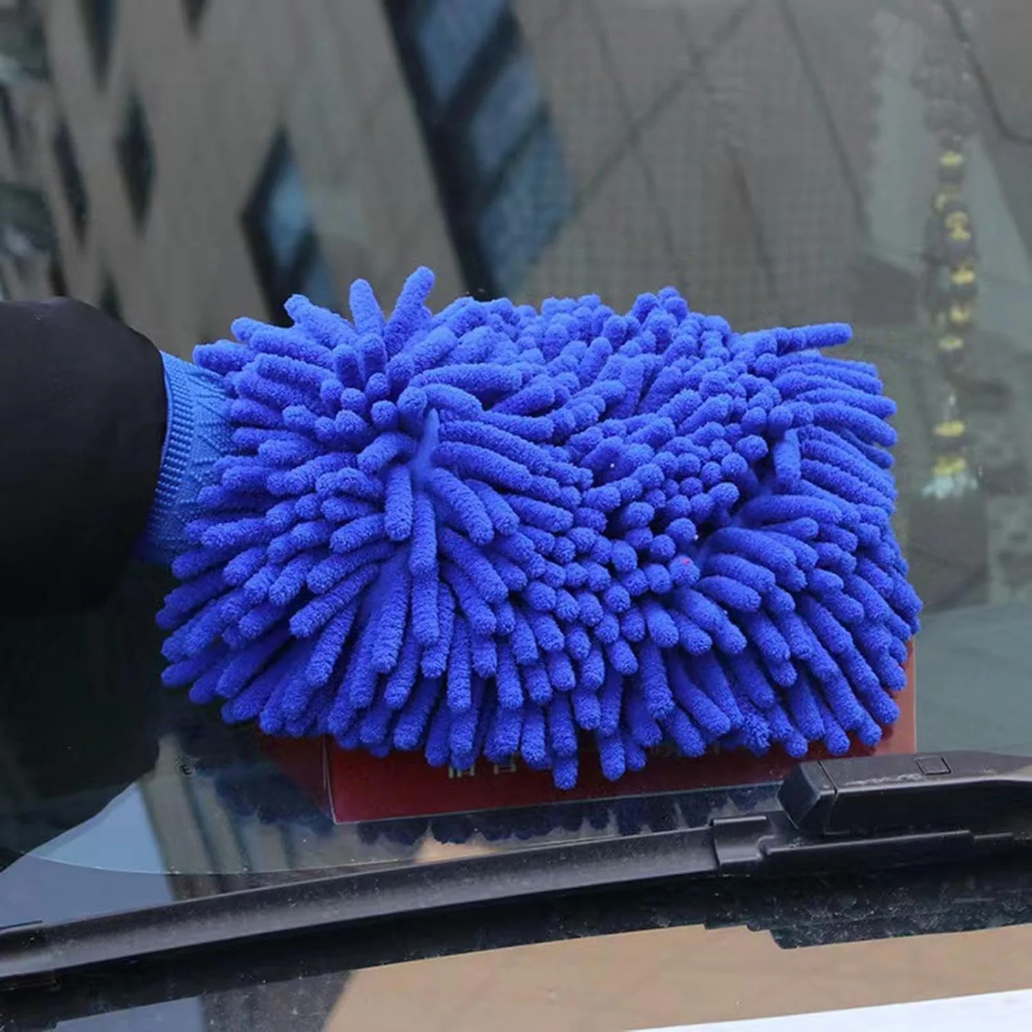 Microfiber Wash Mitt / Multipurpose Cleaning Glove (1 Pc) - Image 3