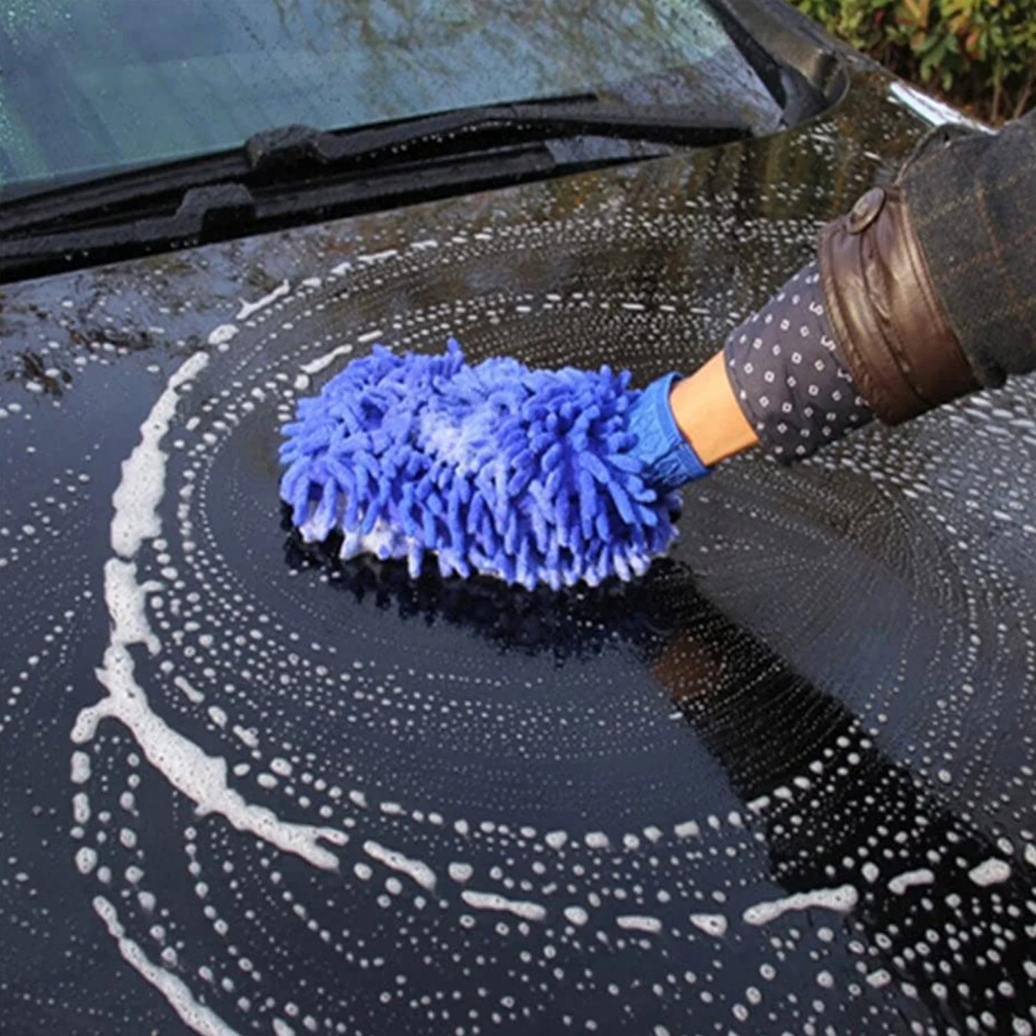 Microfiber Wash Mitt / Multipurpose Cleaning Glove (1 Pc) - Image 6