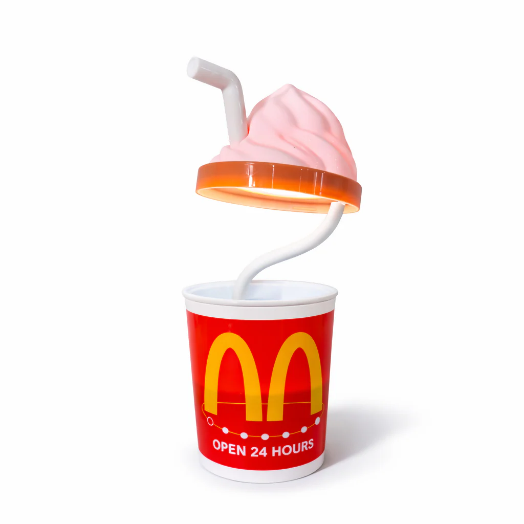 Milkshake Style LED Table Lamp with Flexible Neck, Cute Night Light for Kids - Image 2