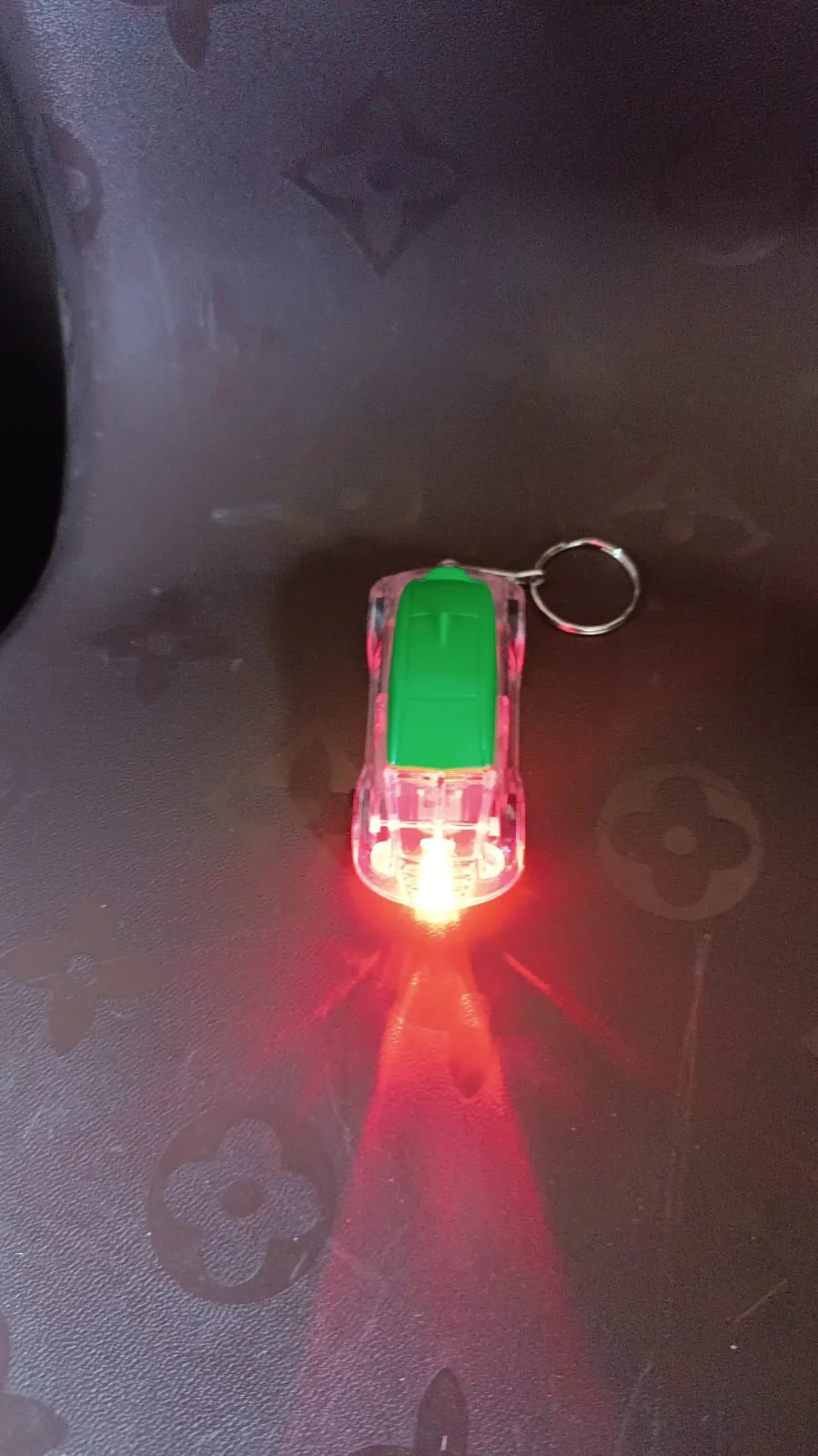 Mini Car Shape LED Keychain Light +(1 Pc, Random Color) - Image 7