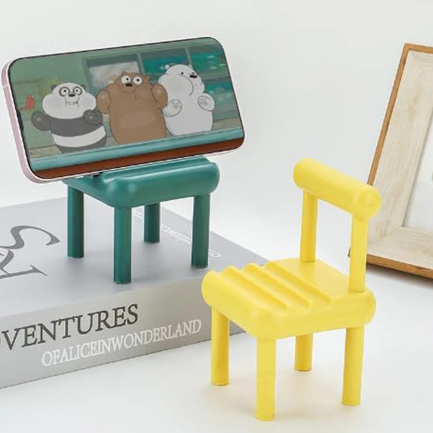 Mini Chair Mobile Phone Holder (1 Pc) - Image 4