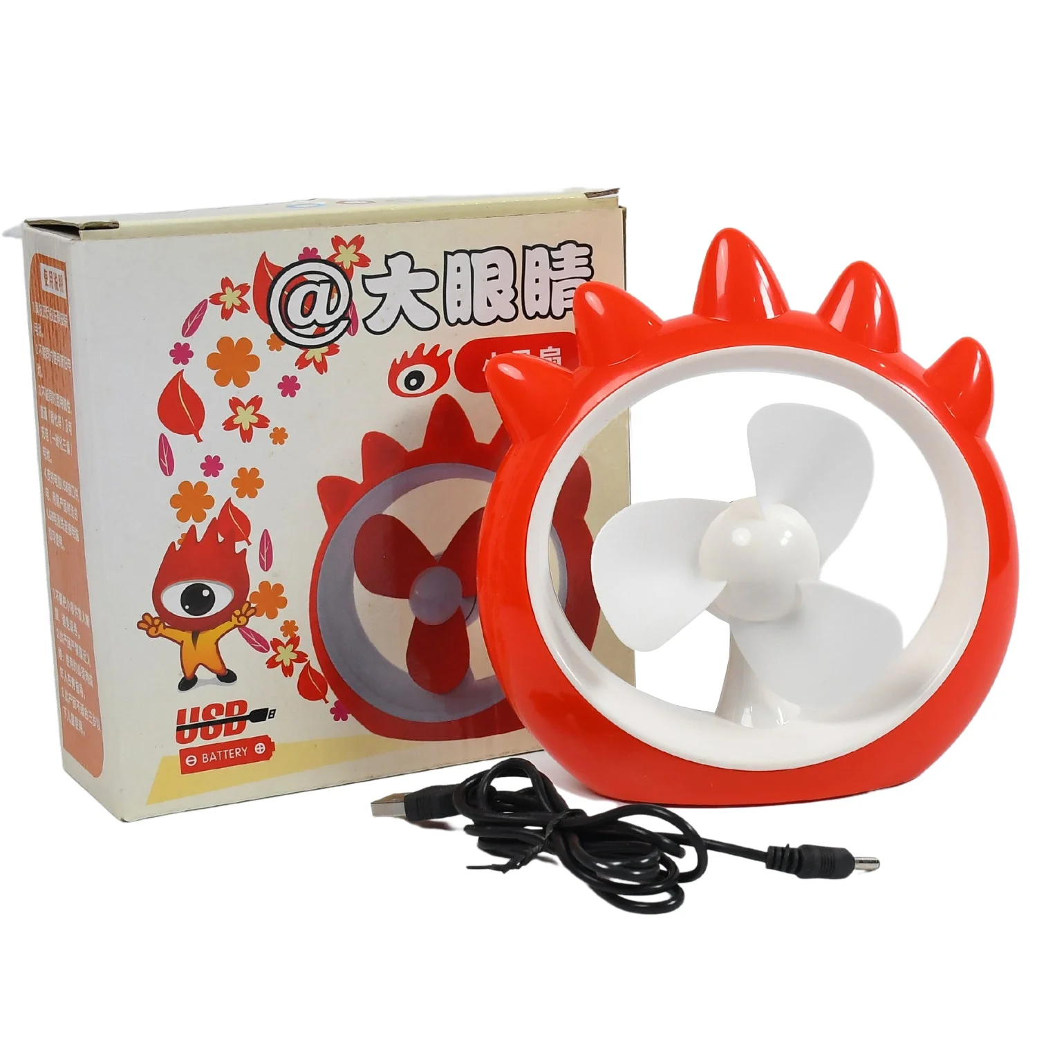 Mini Desktop Fan – USB Rechargeable Cooling Fan for Home, Office & Car - Image 5