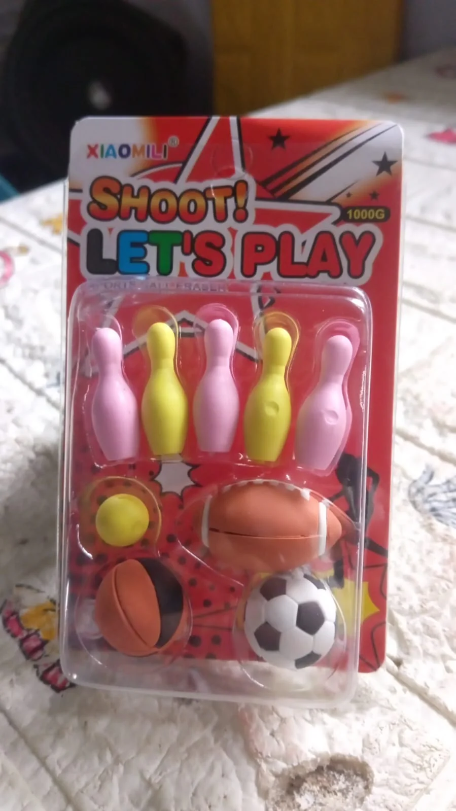 Mini Eraser Set for Kids (9 Pieces) - Fun Designs, Party Favors, School Prizes - Image 6