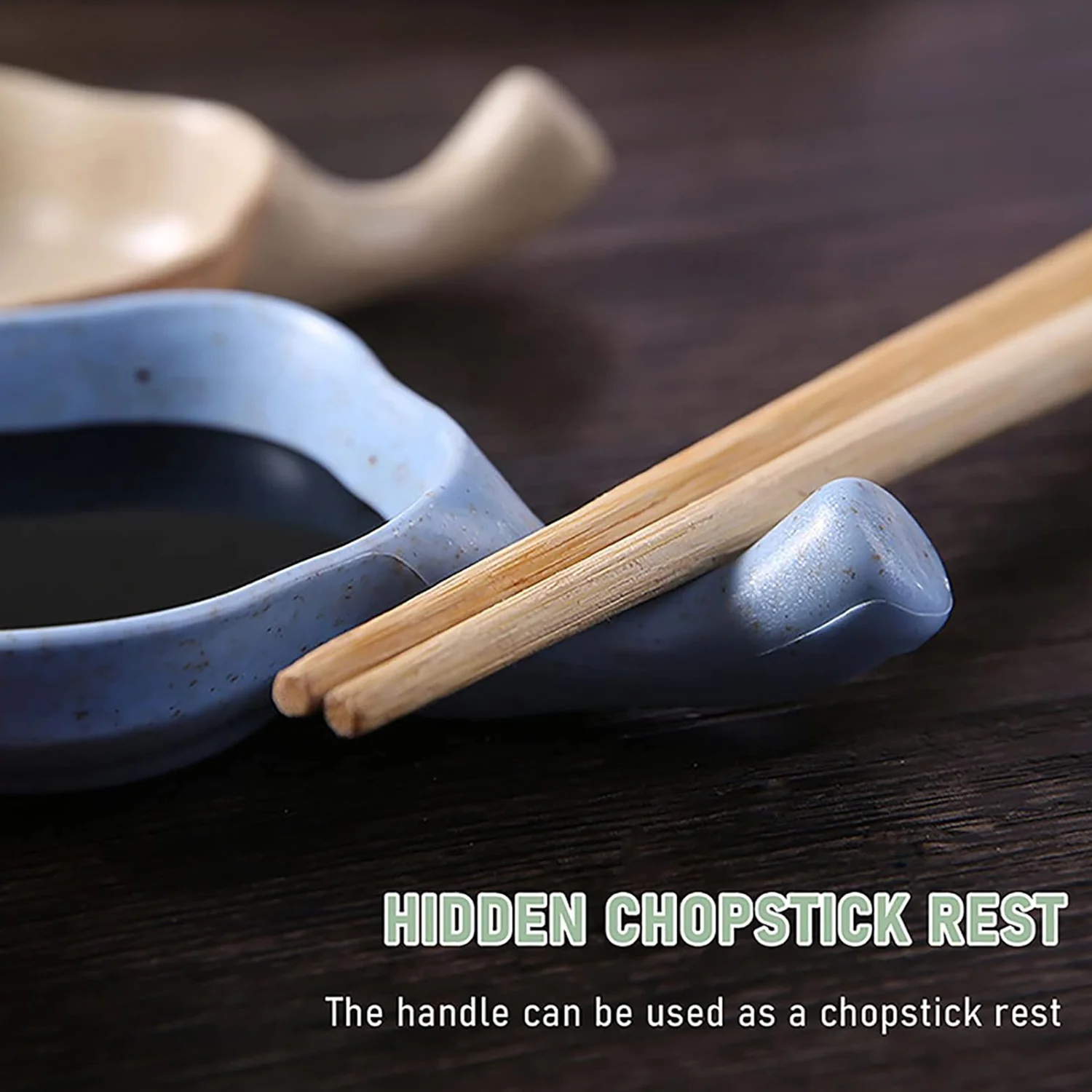 Mini Flower-Shaped Sauce Dish with Handle - Image 6