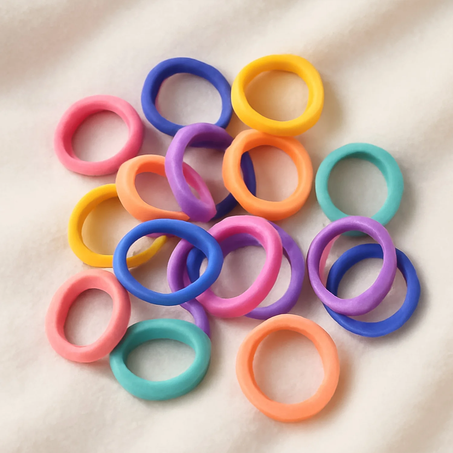 Mini Hair Ties, Mini Hairlines, mini hairbands (30 Pcs Set), Hair accessories - Image 3