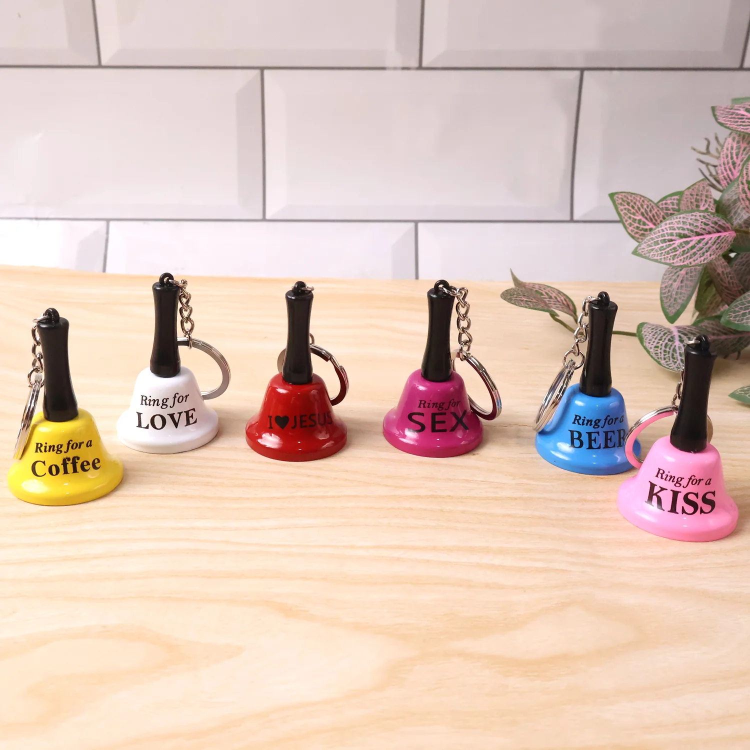 Mini Hand Bell with Keychain Metal Bell – Fun Bar Decor, Gifting & Party Accessory (1 Pc) - Image 7
