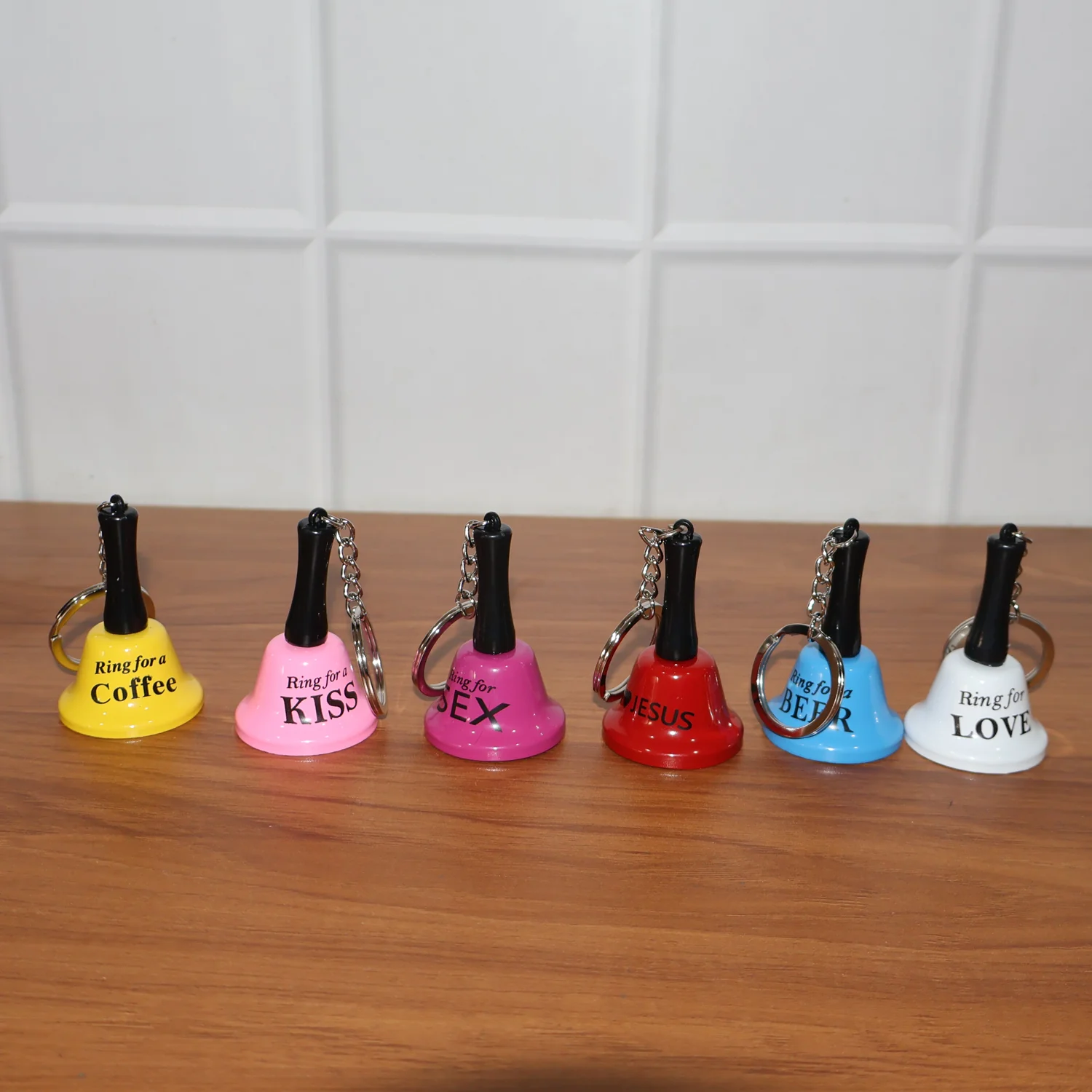 Mini Hand Bell with Keychain Metal Bell – Fun Bar Decor, Gifting & Party Accessory (1 Pc) - Image 8