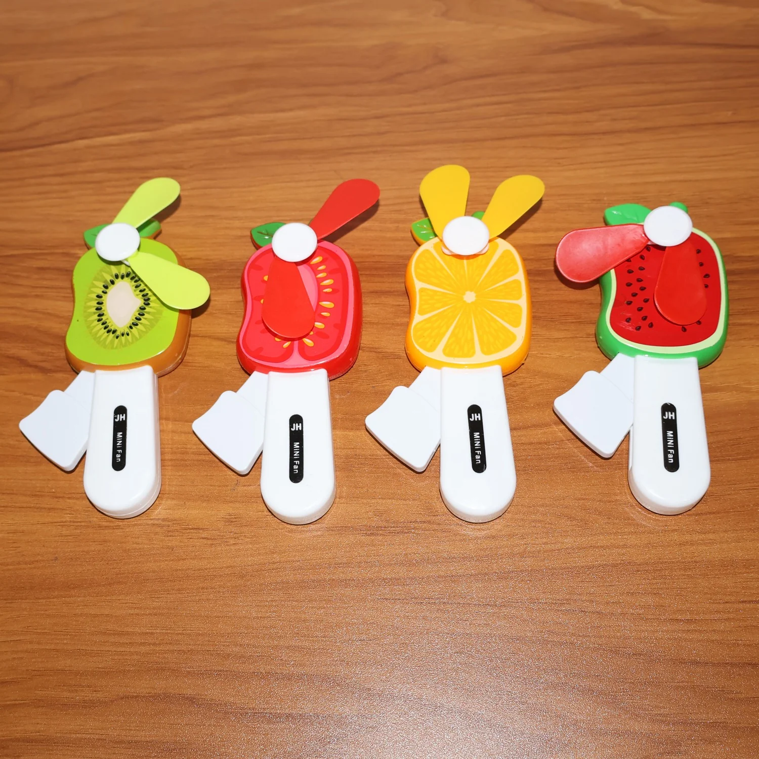 Mini Hand Pressure Fruit-Shaped Fan for Kids (1 Pc / Mix Design) - Image 10