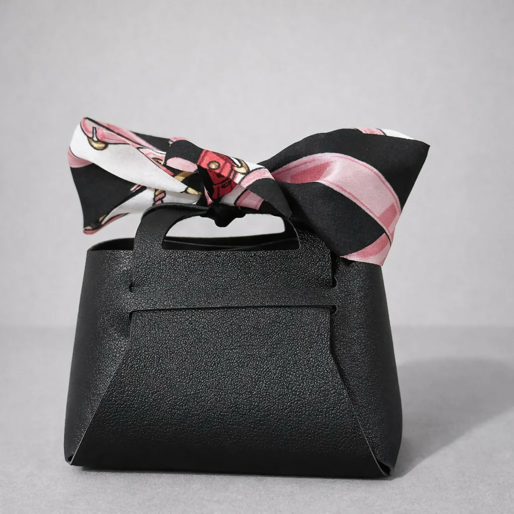 Mini Handheld Bag for Women with Bow Accent | Compact Casual & Gift Purse - Image 2