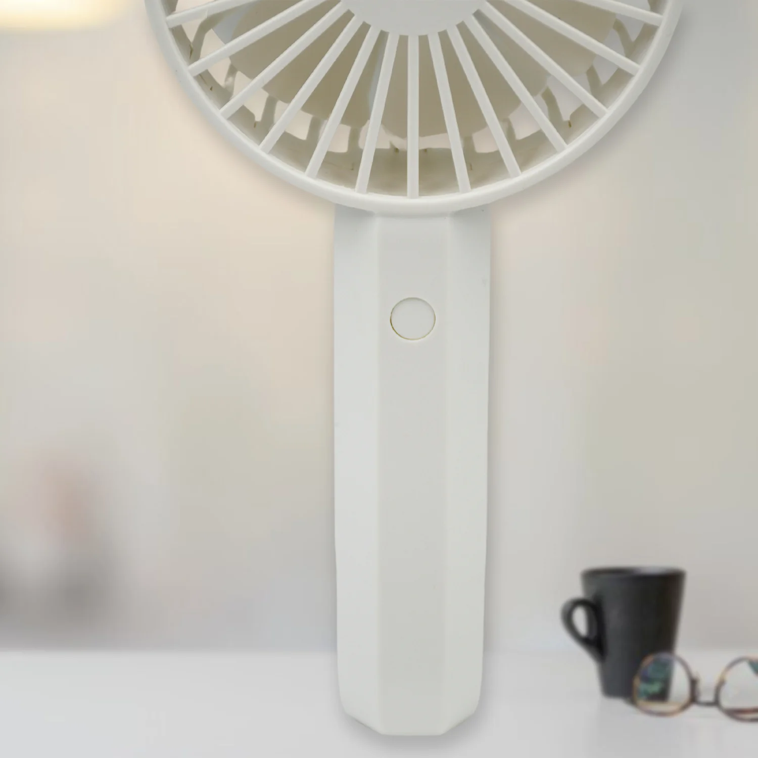 Mini Rechargeable Fan – Lightweight & Easy Carry (1 Pc | Battery Not Included) - Image 5