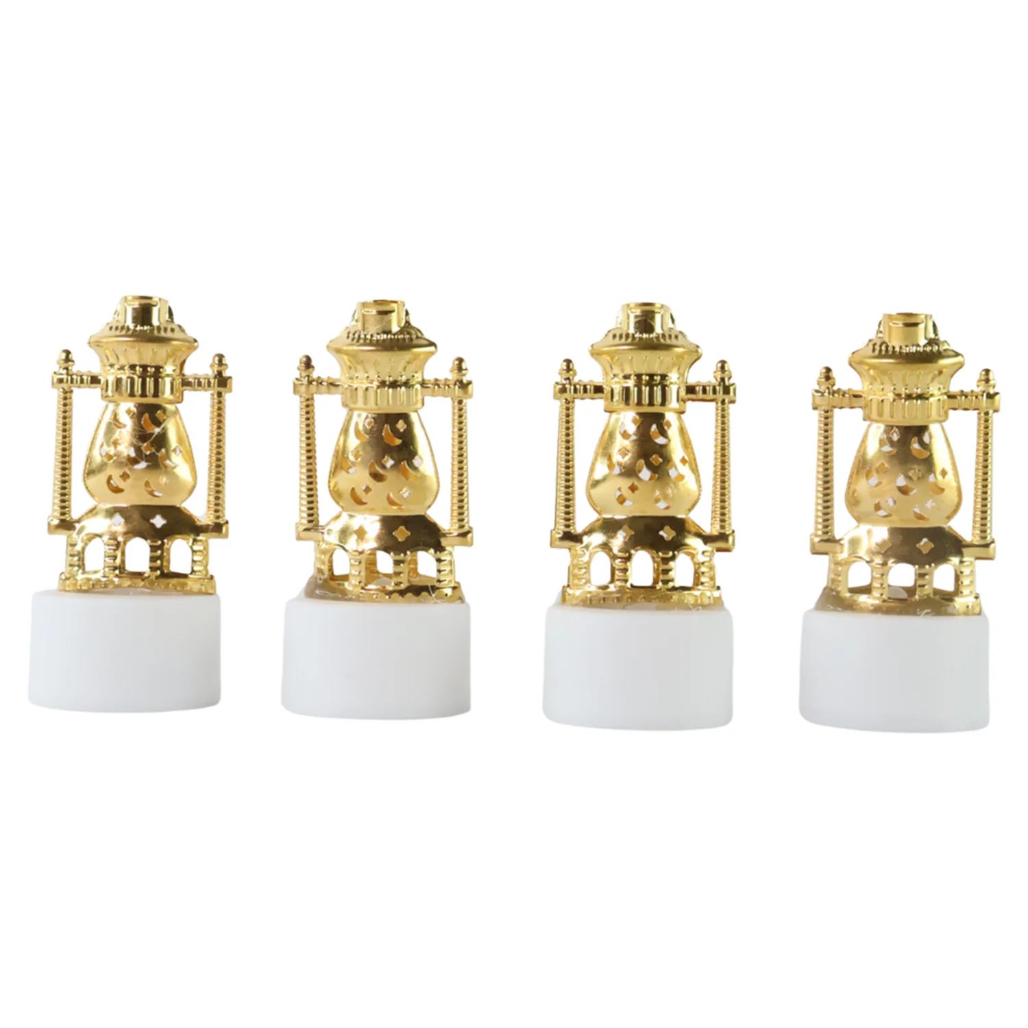 Mini Lantern-Style Flameless LED Tealights - (4 Pc) - Image 5