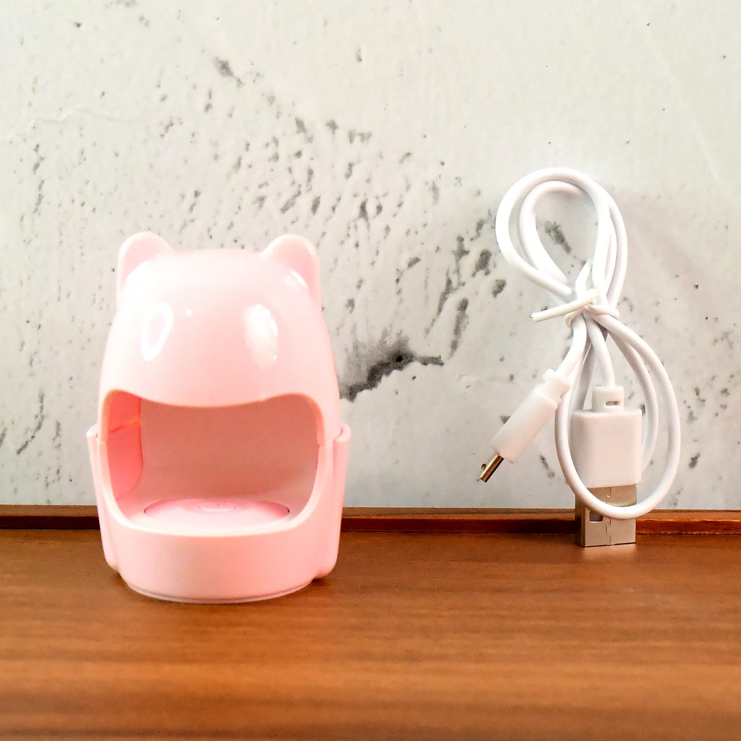 Mini LED Nail Dryer – USB Rechargeable Nail Polish Curing Lamp (1 Pc) - Image 4