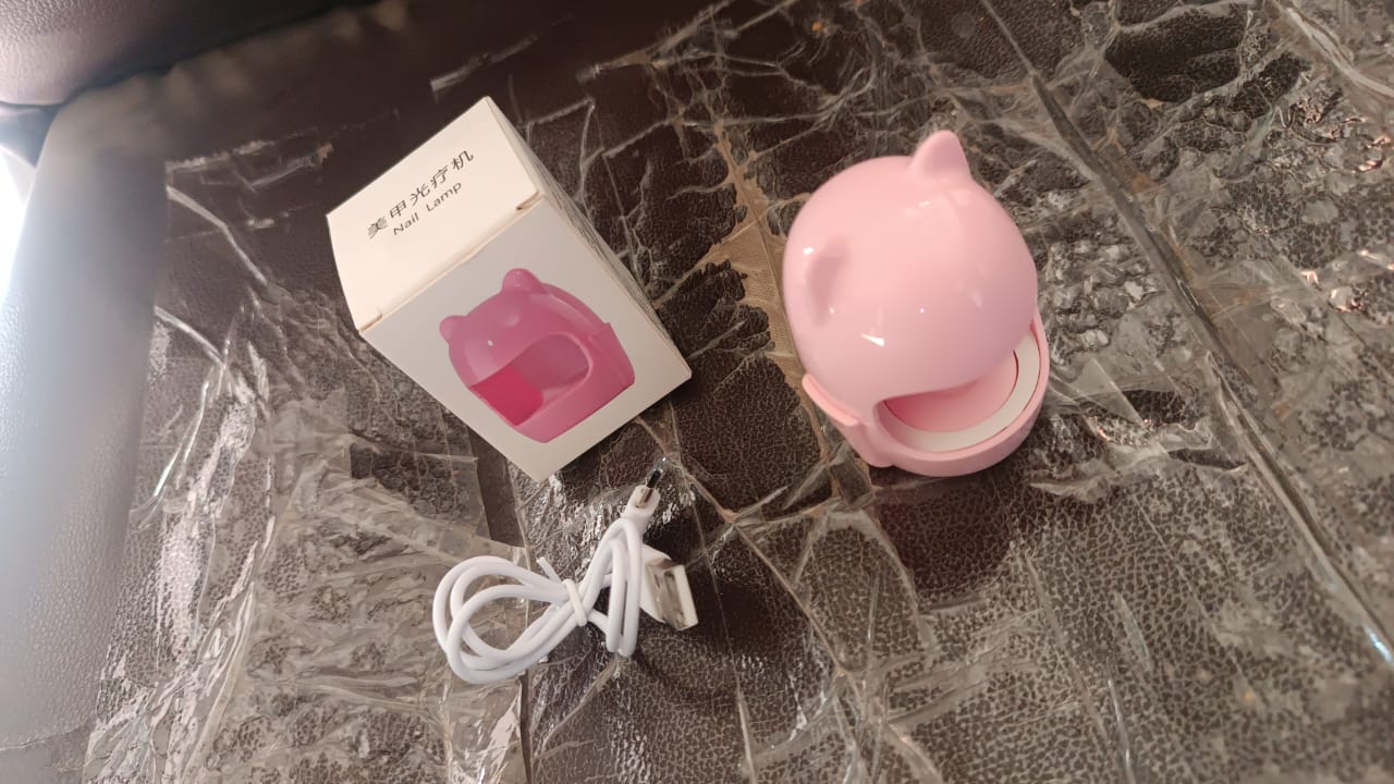 Mini LED Nail Dryer – USB Rechargeable Nail Polish Curing Lamp (1 Pc) - Image 7