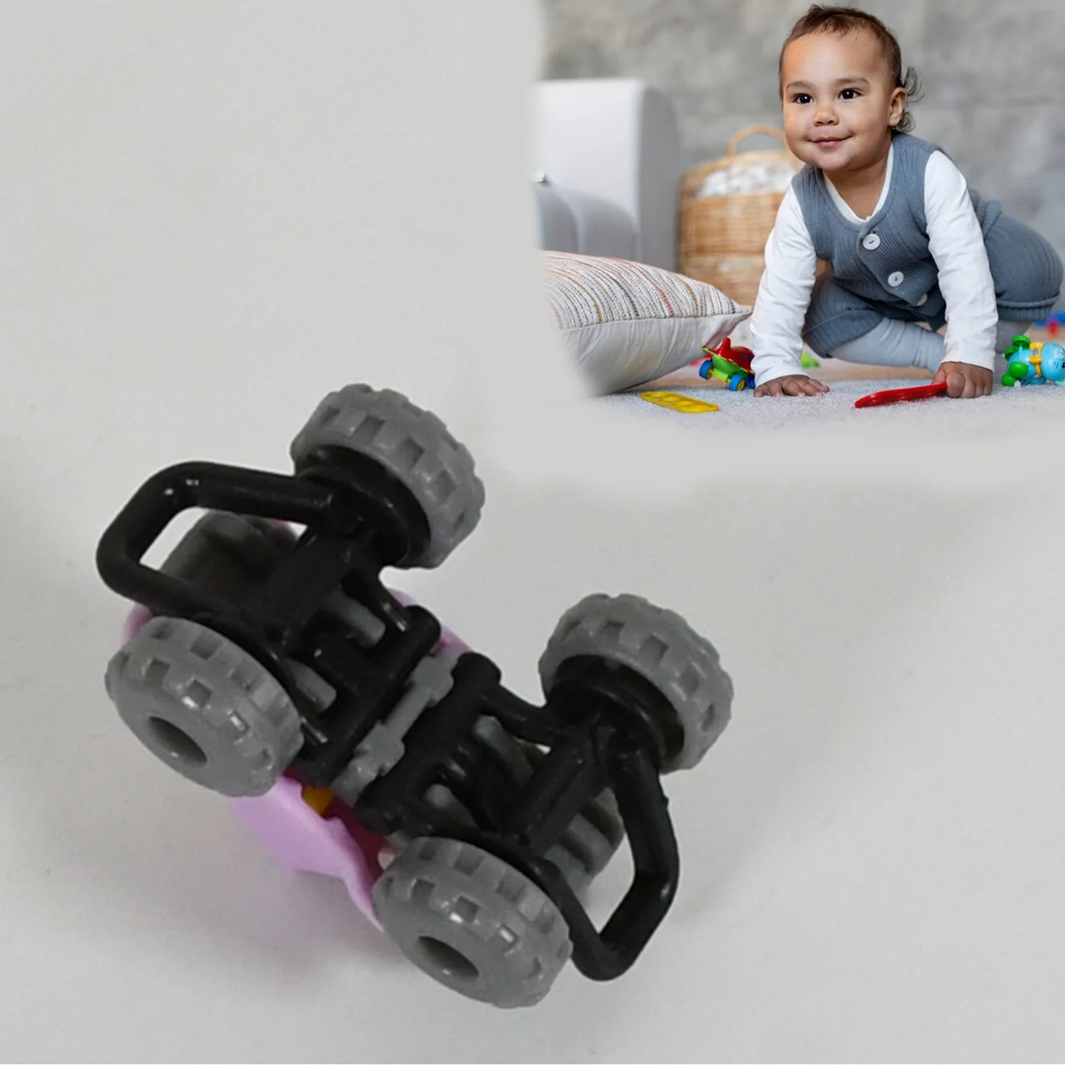 Mini Monster Trucks Friction Cars for Kids  Super Cars Blaze Toys Gifts - Image 8