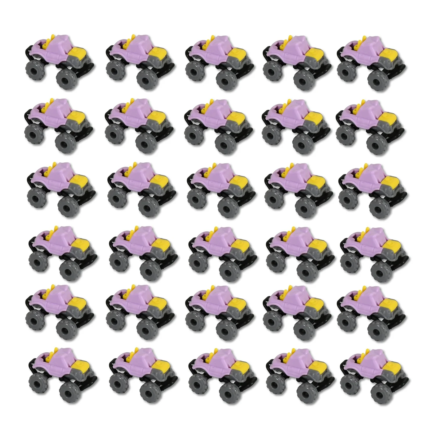 Mini Monster Trucks Friction Powered Cars for Kids  Blaze Truck for Kids (30 Pcs Set) - Image 3
