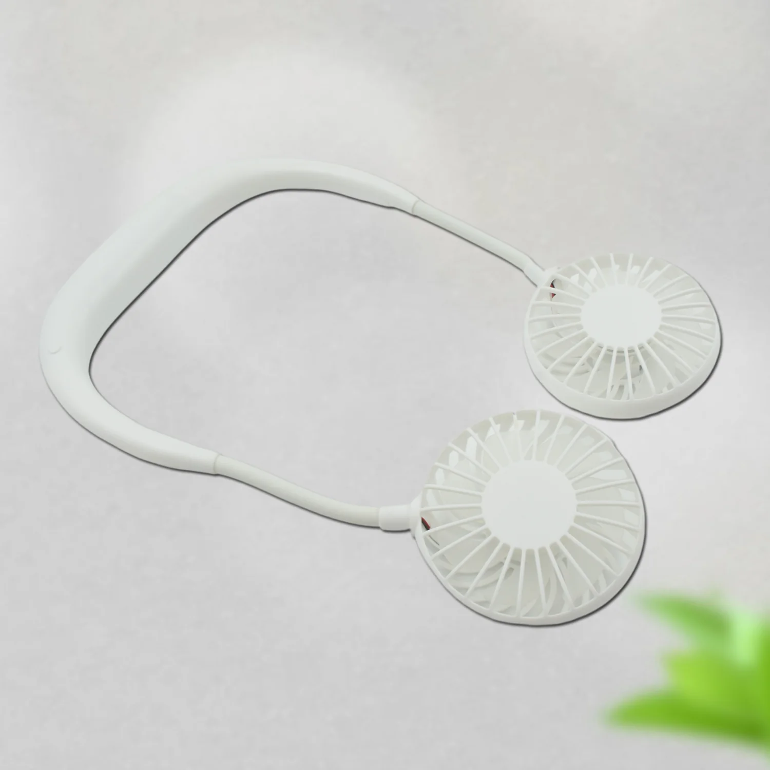 USB Rechargeable Wearable Neckband Fan - Image 7