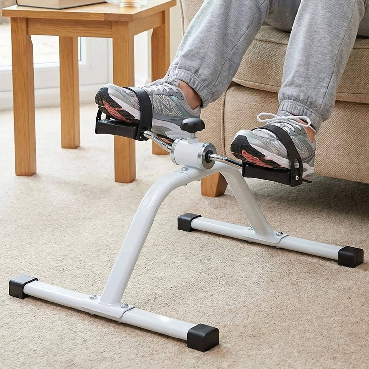 Mini Pedal Exerciser Cycle Portable Fitness Pedal Machine (1 Pc) - Image 5