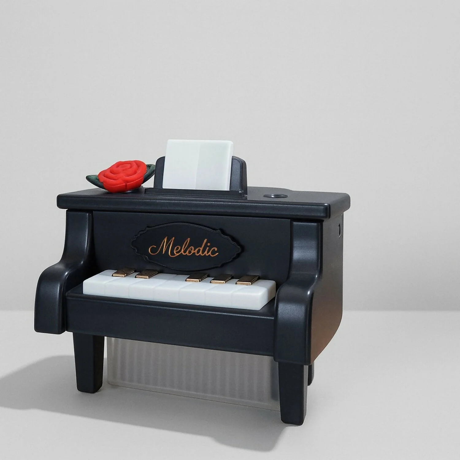 Mini Piano USB Humidifier with Night Light & Cool Mist for Home & Office - Image 2
