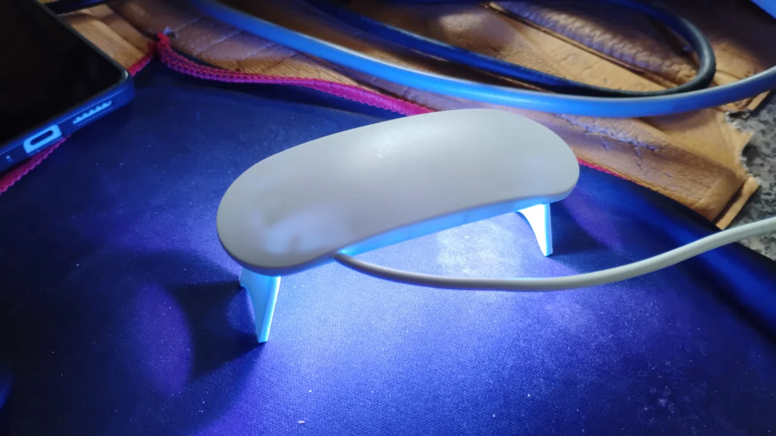 Mini Portable UV LED Nail Lamp for Gel Nail Polish Curing (1 Pc) - Image 3