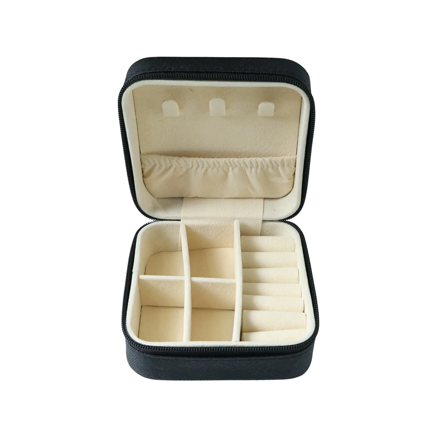 Mini PU Leather jewellery Box for Travel & Storage (1 Pc) - Image 5