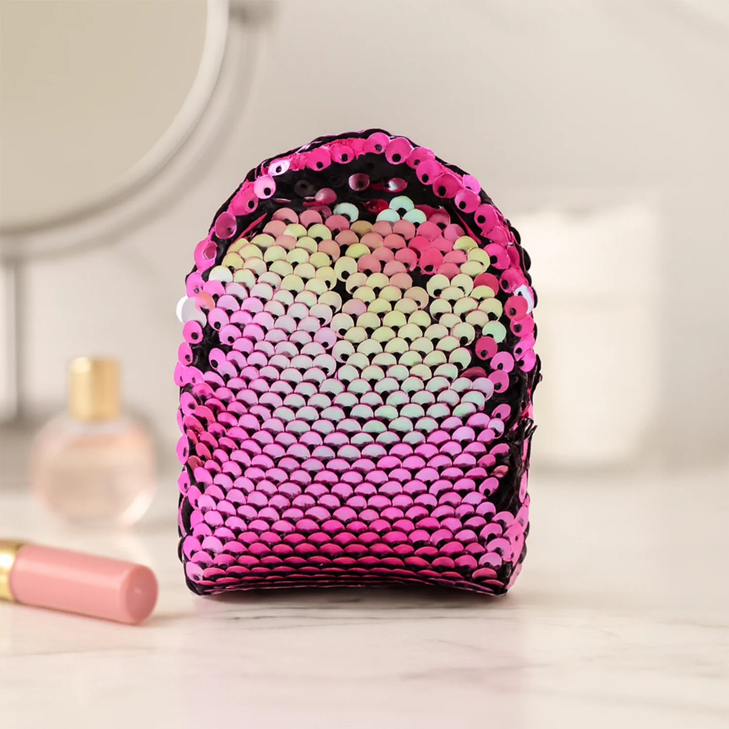Mini Sequin Backpack Pouch - (1 Pc) - Image 6