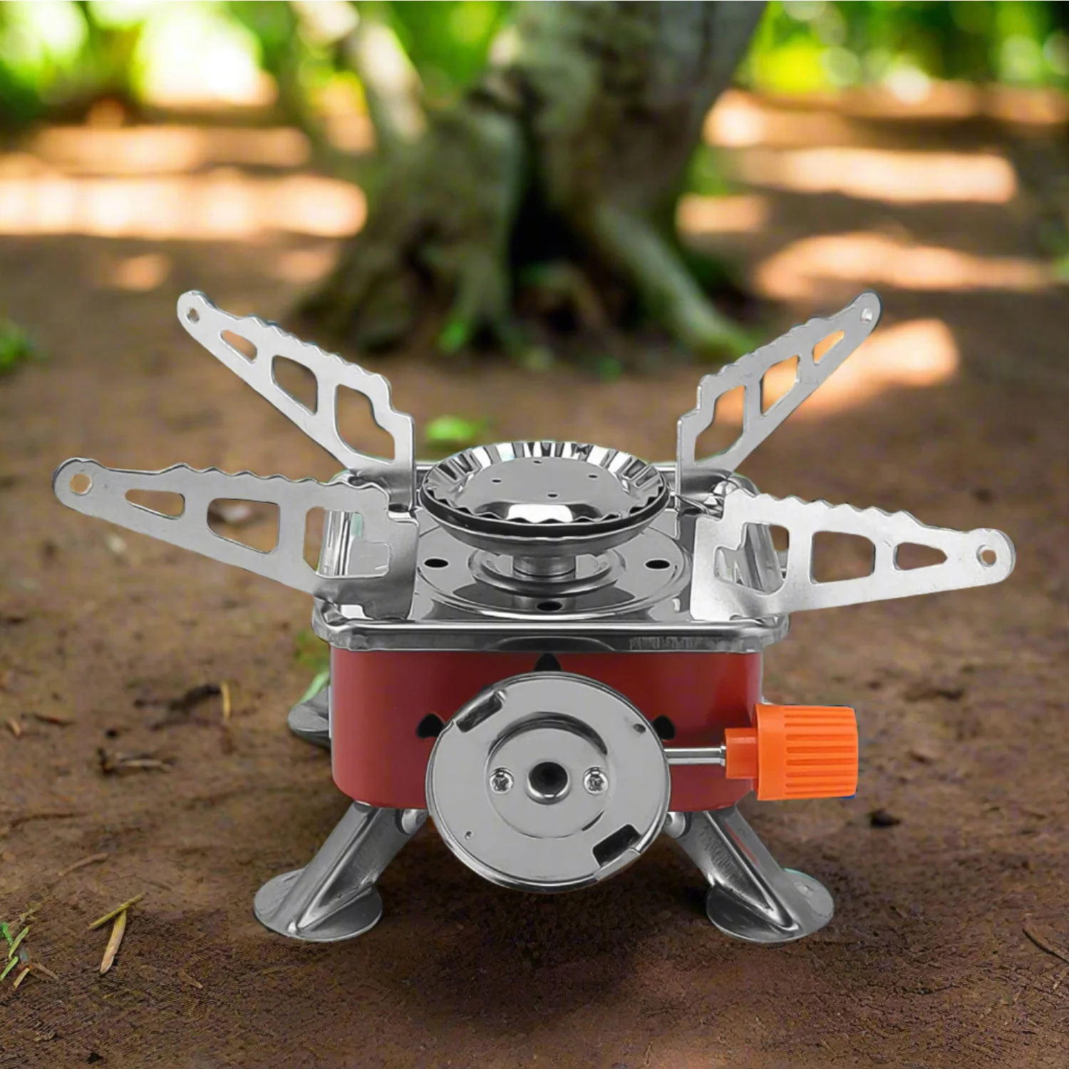 Mini Square Camping Stove, 2800W (1 Pc) - Image 6
