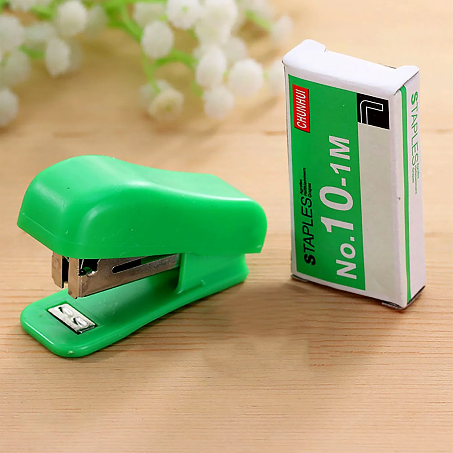 Mini Stapler Set Staples – Assorted Colors | No.10 Staplers with Pins (20 pcs Set) - Image 4