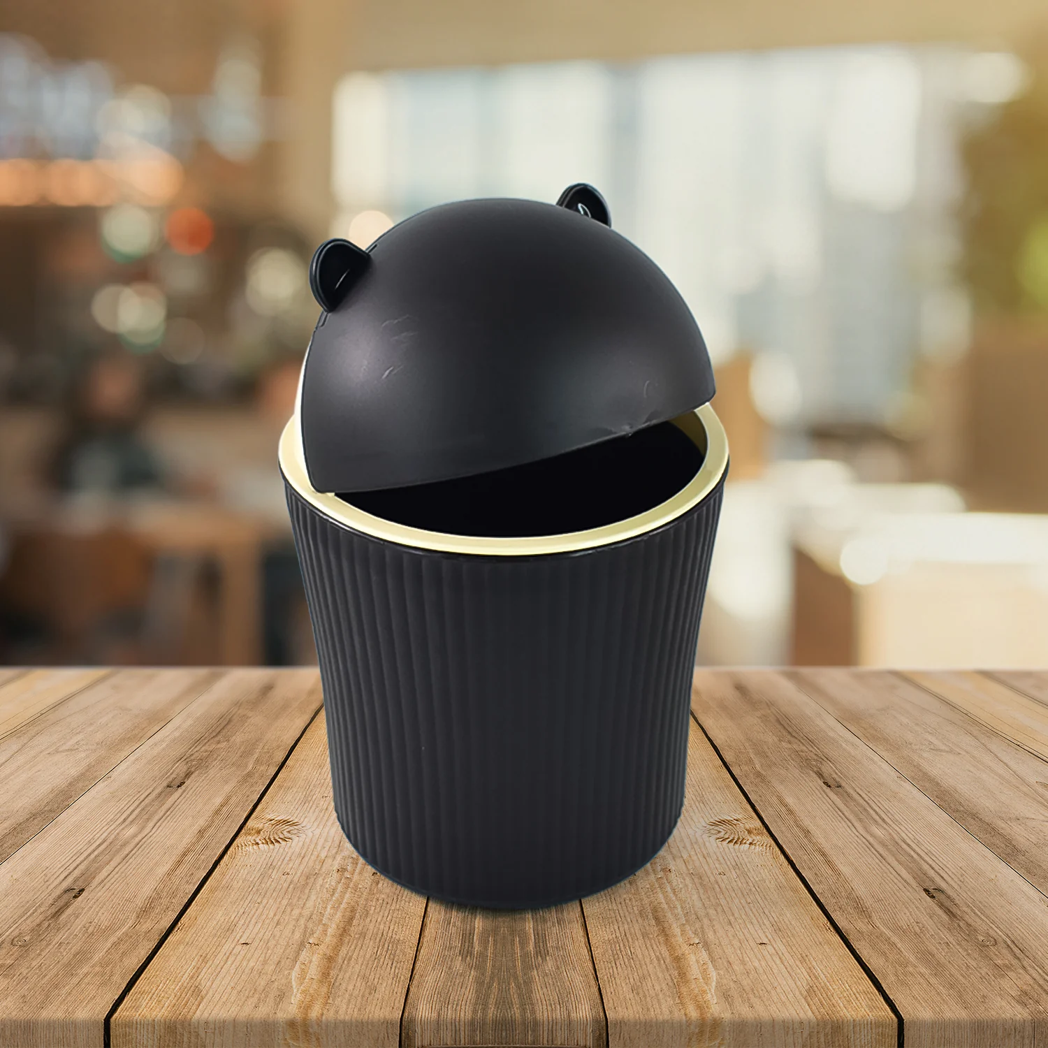 Apex Mini Tabletop Dustbin (1 Pc / 1200 ML / Mix Color) - Image 3