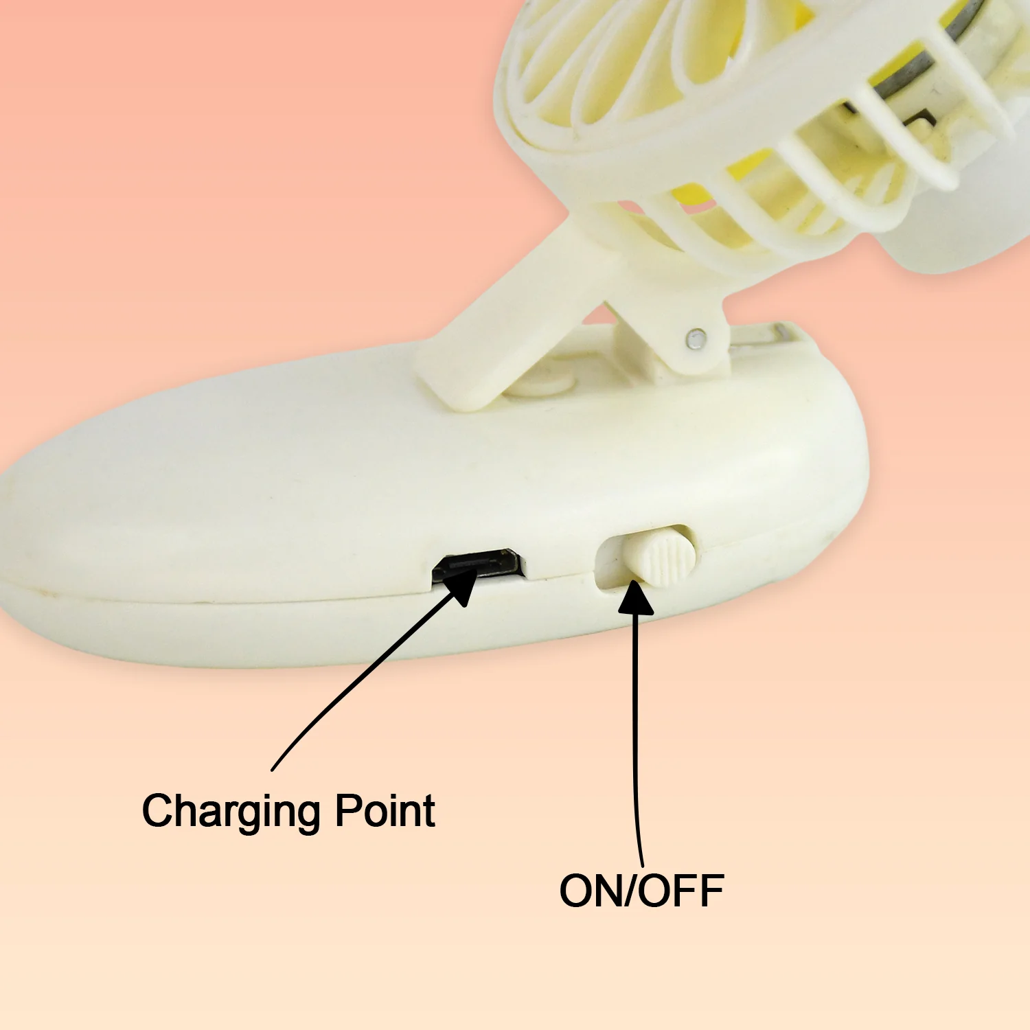 Mini USB Handheld Fan – Portable Rechargeable Mini Fan for Home & Travel - Image 3