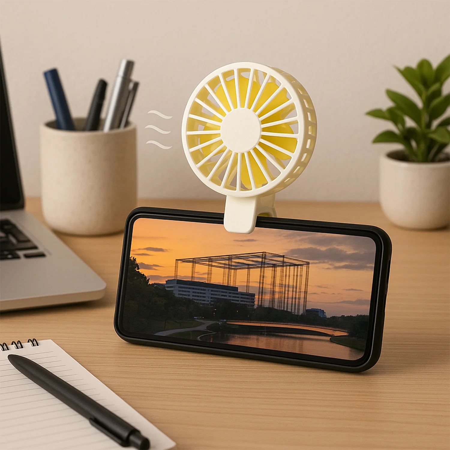 Mini USB Handheld Fan – Portable Rechargeable Mini Fan for Home & Travel - Image 4