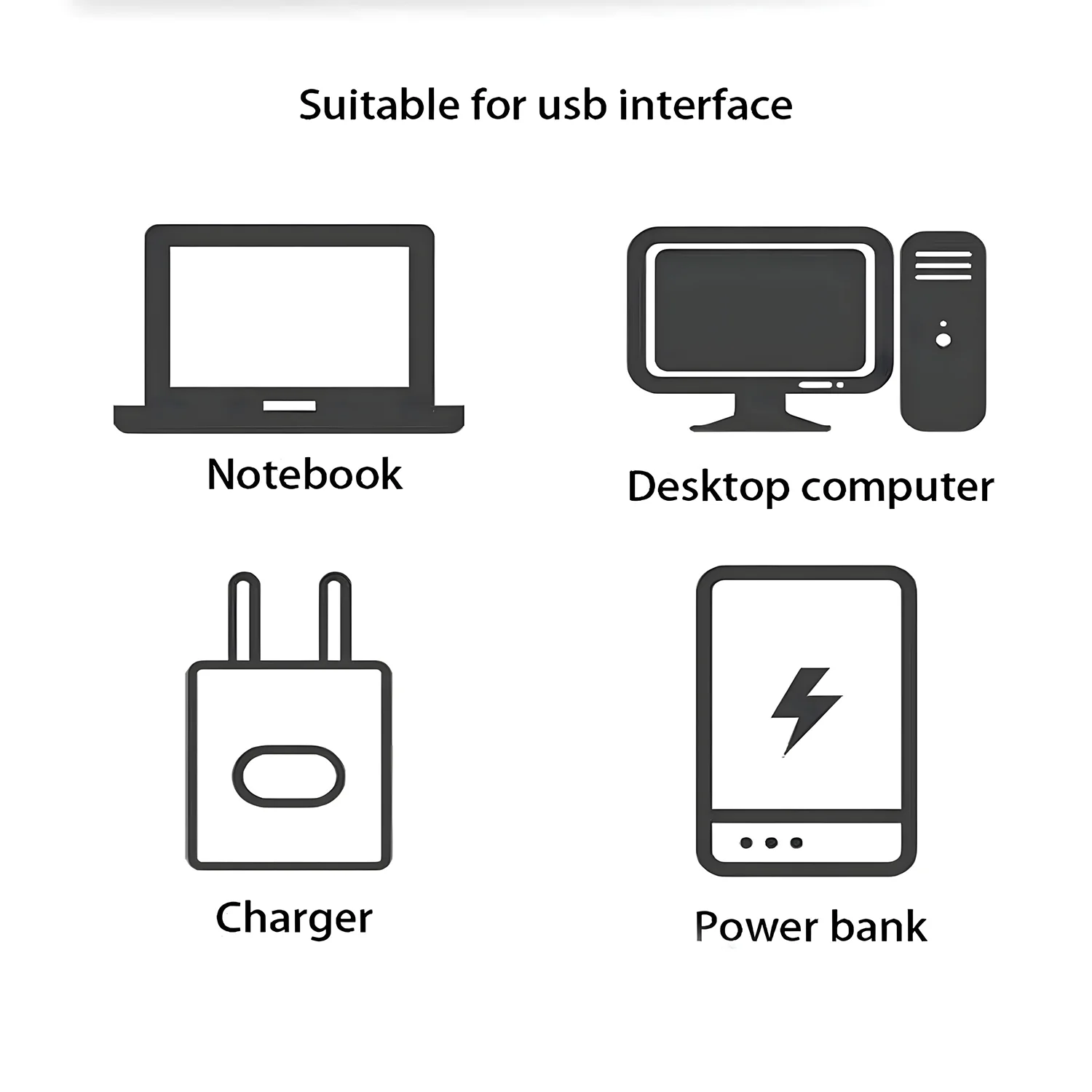 Mini USB LED Night Light - (2 Pc / Set) - Image 3