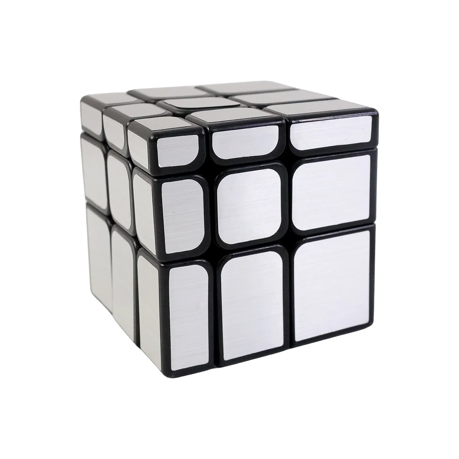 Mirror Cube – 3x3 Puzzle Cube with Reflective Silver Surfaces - Image 5