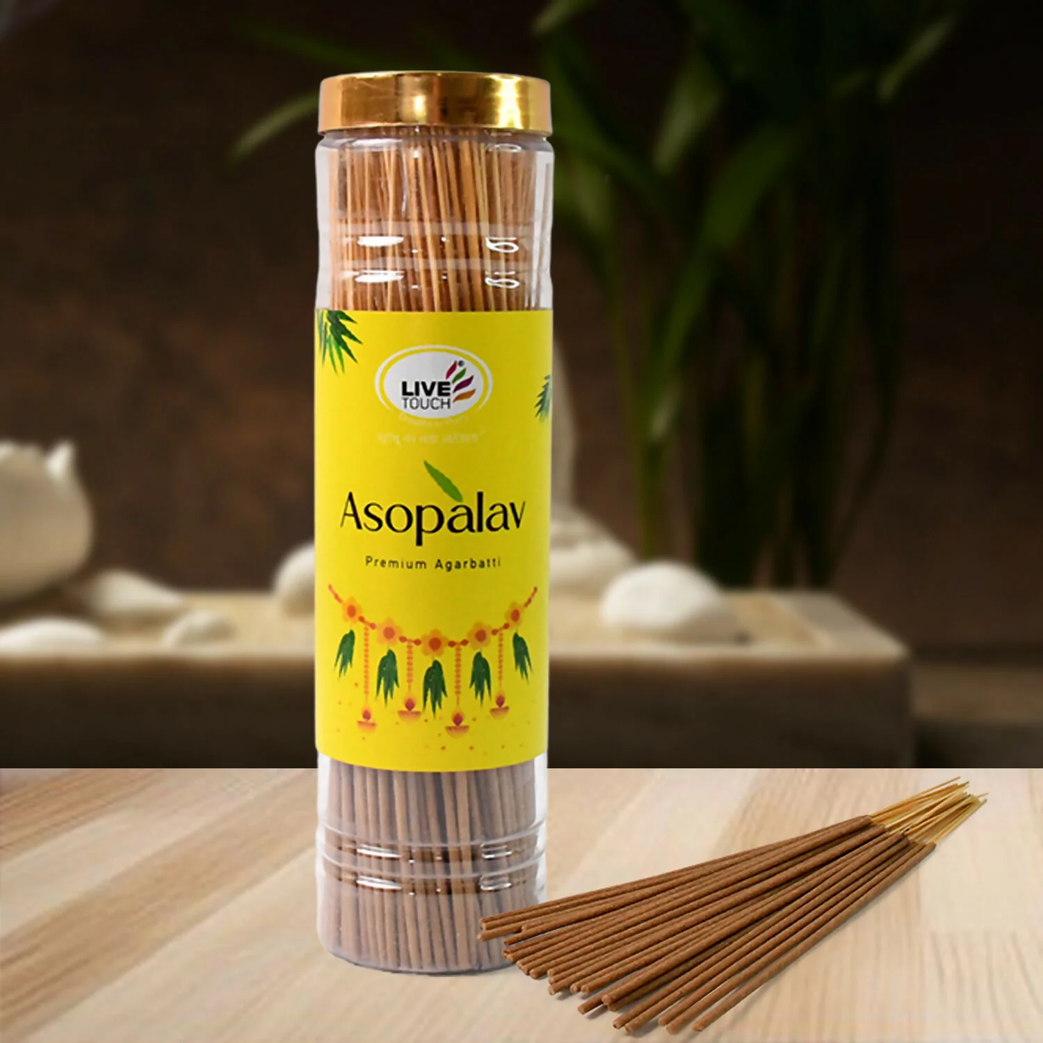 Mithdi Premium aura agarbatti (1 Jar / 250 Gram) - Image 4