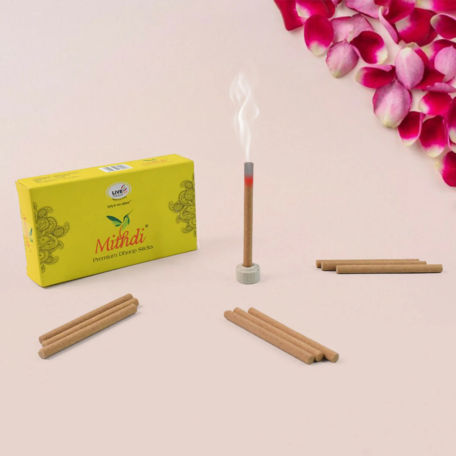 Mithdi Premium Dhoop Stick (1 Box Pack / 50 Grams) - Image 2