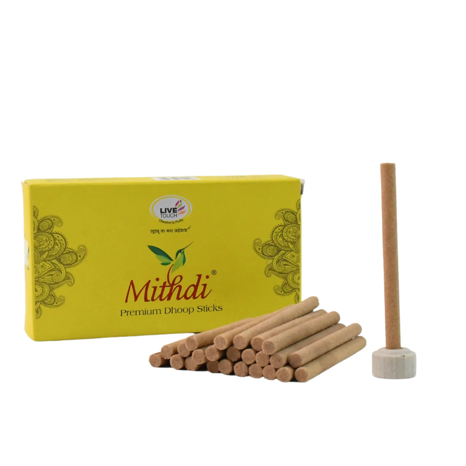 Mithdi Premium Dhoop Stick (1 Box Pack / 50 Grams) - Image 6